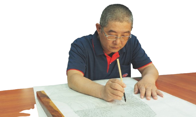 陳信佑｜佛像文字畫創作者