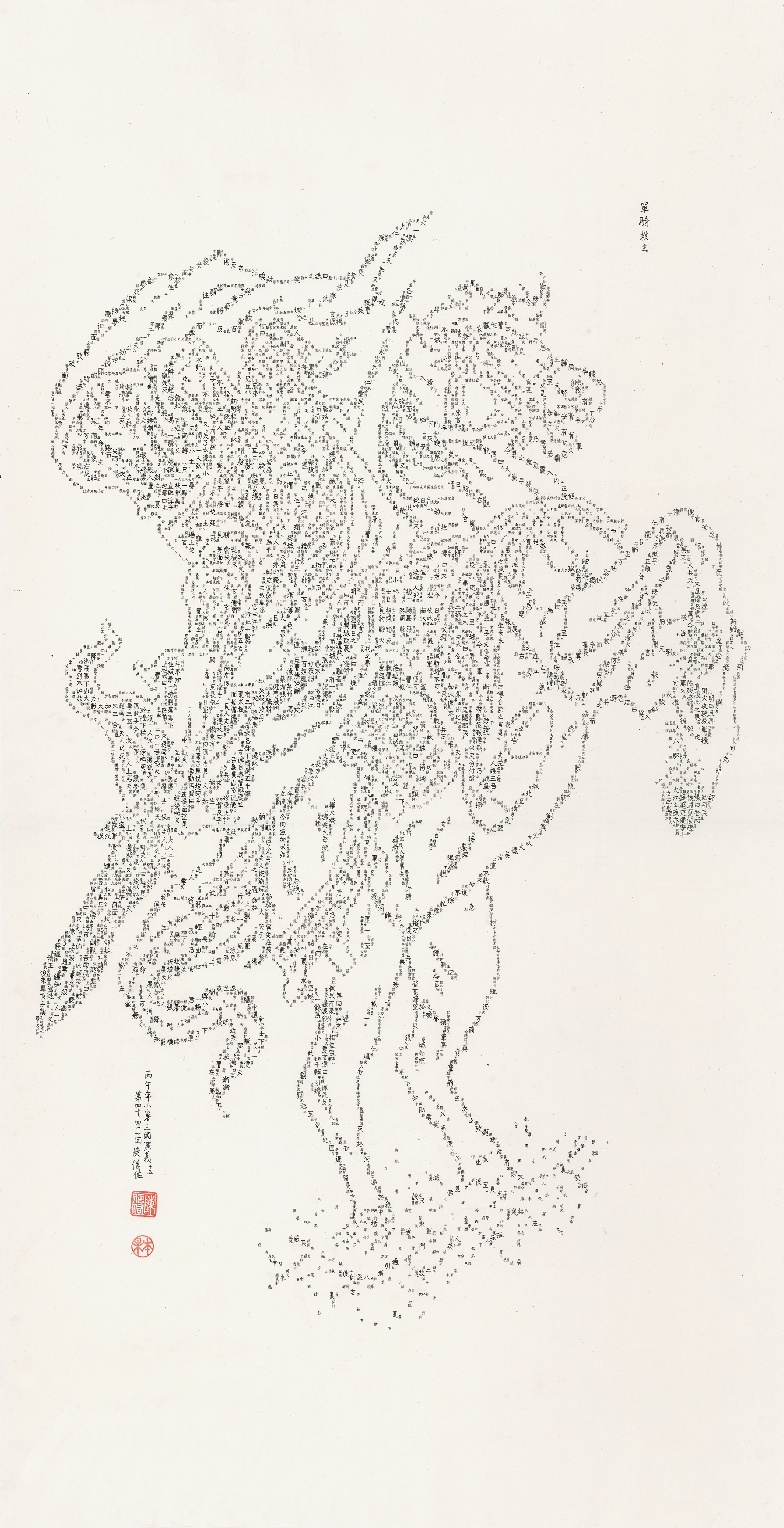 龍頭觀音書畫作品