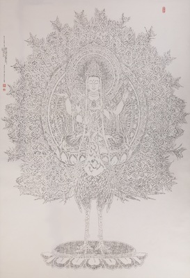 52.孔雀明王圖片