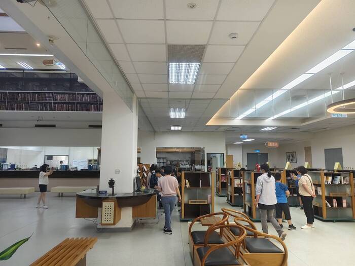 圖書館參訪-2樓大廳